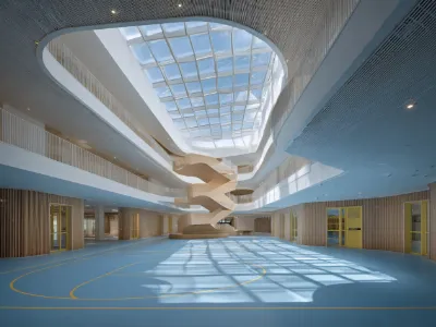 Hallway and Lockers