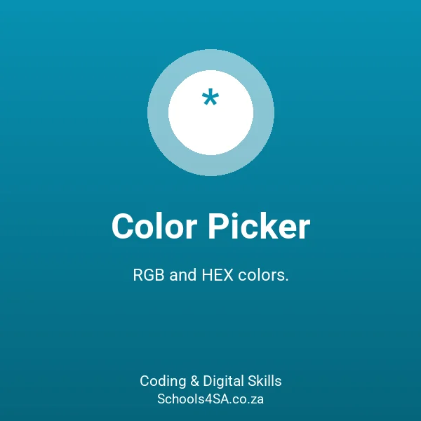 Color Picker - Coding & Digital Skills | Schools4SA